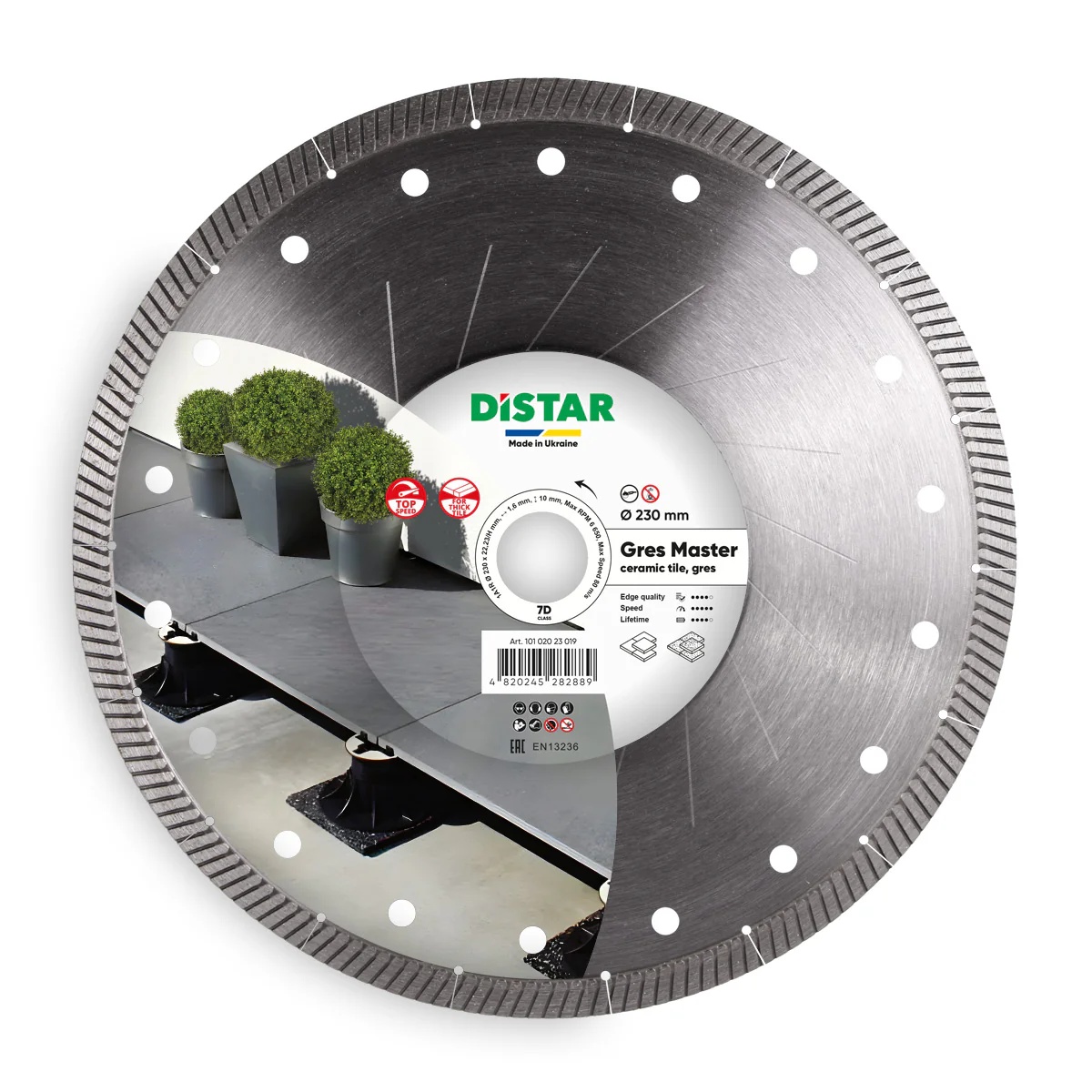 Diamantkapskiva DISTAR 81120528026; 230 mm; 1,6 mm