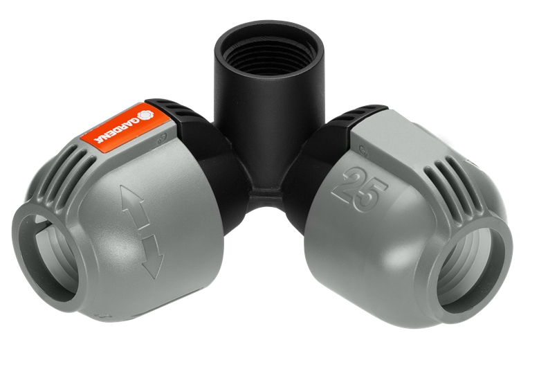 Bevattningskoppling Gardena Quick&Easy T; 3/4''; 25 mm