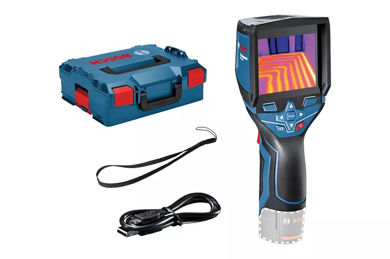 Infraröd termometer Bosch GTC 400 C; 12 V (utan batteri och laddare)