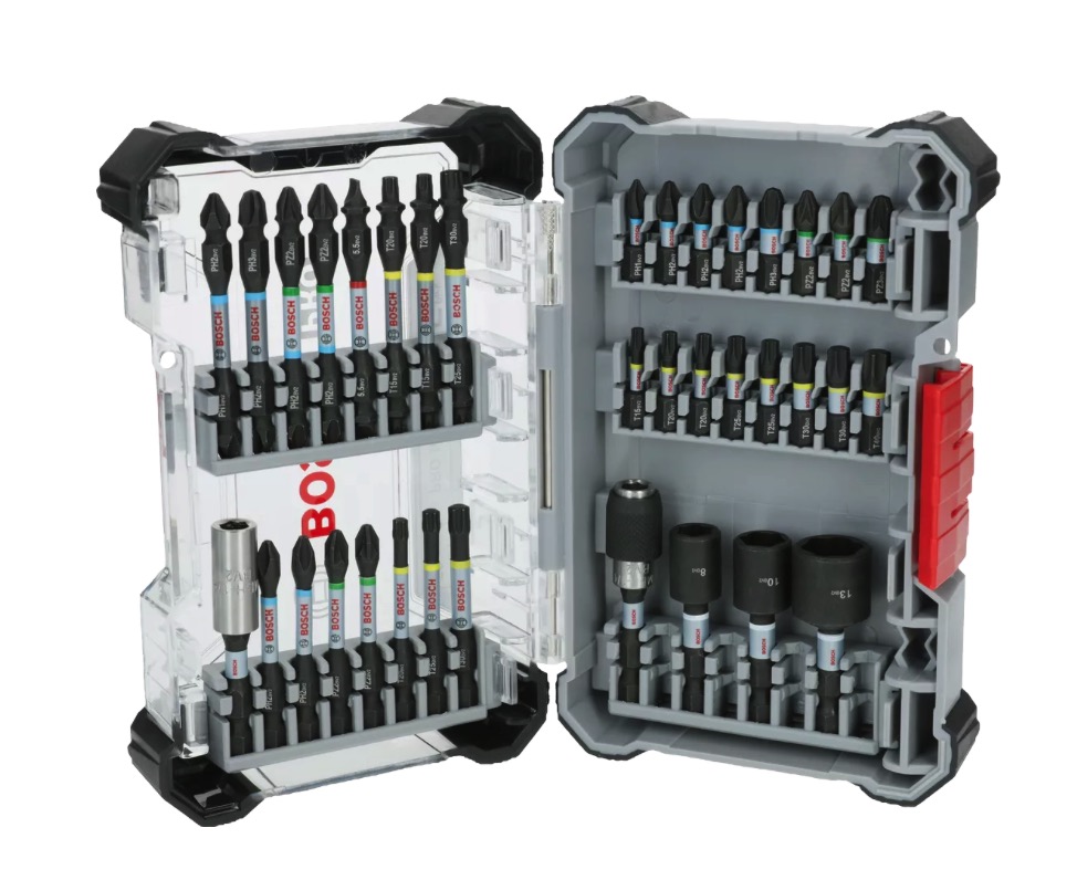 Tweezer set Bosch PRO Impact; 36 st.