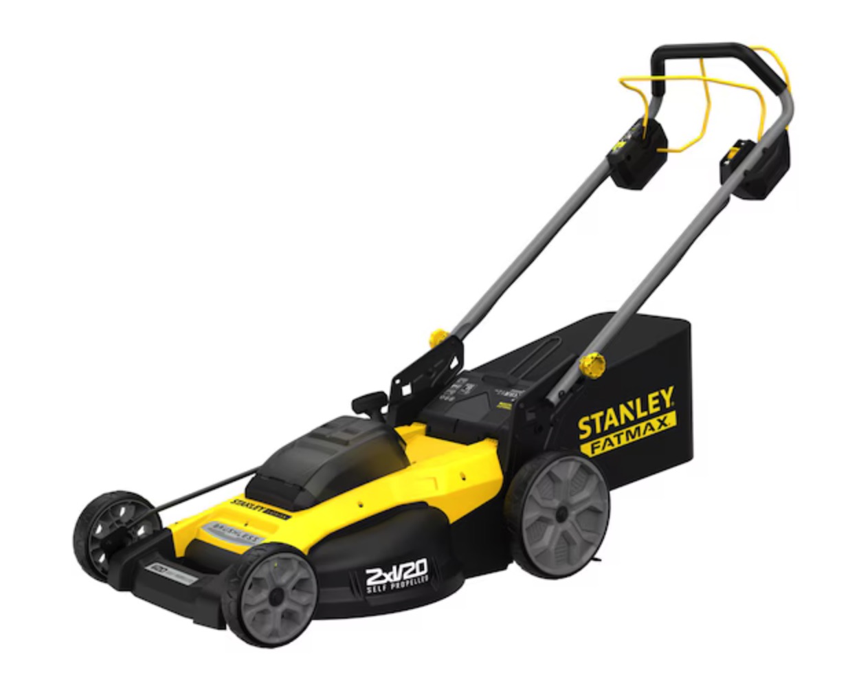 Gräsklippare Stanley SFMCMWS251M-QW; 18 V; 2x4,0 Ah batt.