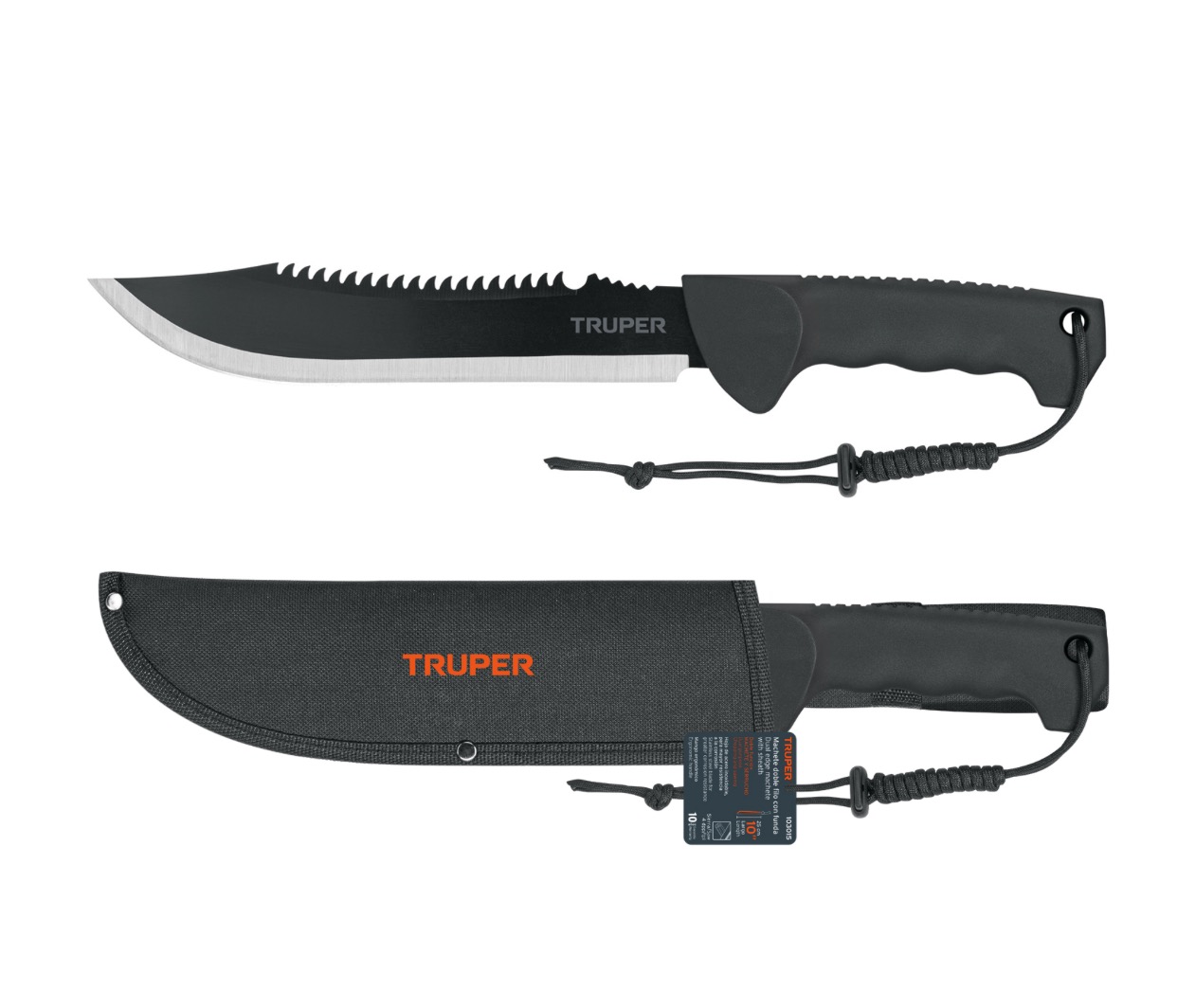 Kniv med hölster Truper MACH-10X; 250 mm