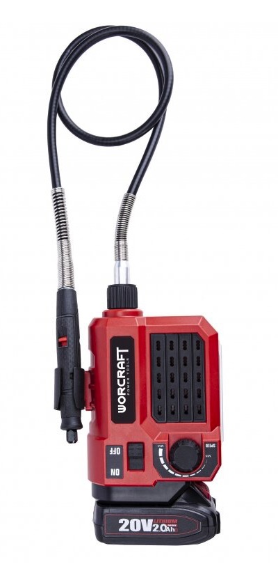 Rakslip Worcraft CEMG-S20Li; 20 V; 1x4,0 Ah batt.