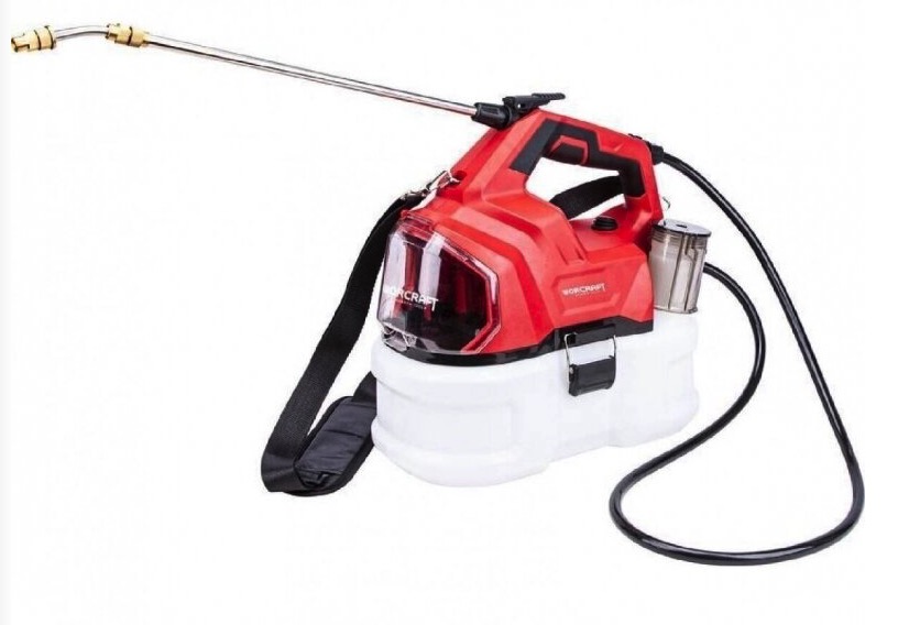 Batteridriven spruta Worcraft CBS-S20Li5L; 20 V; 1x4,0 Ah batt.