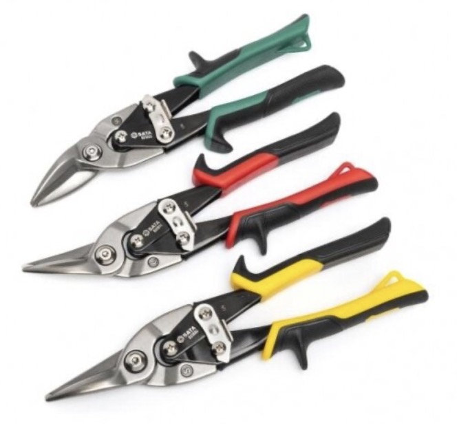 Plåtsax – set Sata ST93105G; 3 st.