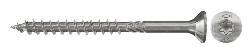 Träskruv Fischer FPF-ST P; 3,5x40 mm; TX10; 200 st.