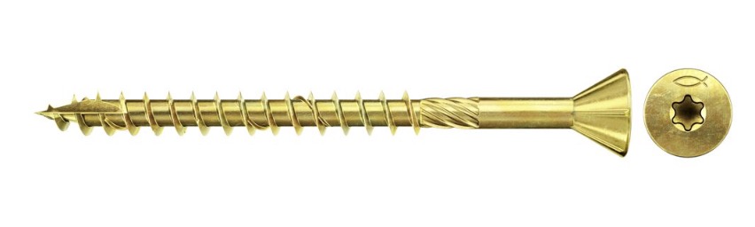Träskruv Fischer FDF-ST YZP; 4,0x40 mm; TX20; 200 st.