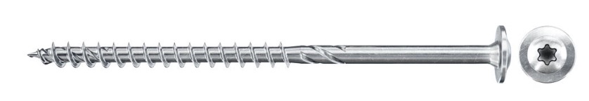 Träskruv Fischer FPF II WTP BC; 5,0x100 mm; TX25; 100 st.