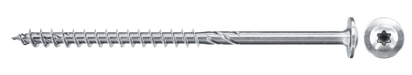 Träskruv Fischer FPF II WTP BC; 5,0x80 mm; TX25; 200 st.