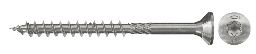 Träskruv Fischer FPF-ST P; 4,5x40 mm; TX20; 200 st.
