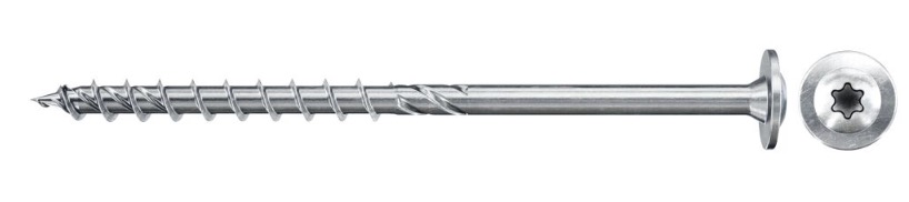 Träskruv Fischer FPF II WTP BC; 6,0x60 mm; TX30; 100 st.