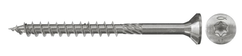 Träskruv Fischer FPF-ST P; 5,0x40 mm; TX20; 200 st.