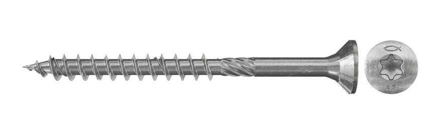 Träskruv Fischer FPF-ST P; 4,5x45 mm; TX20; 20 st.