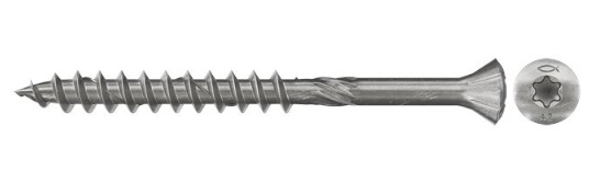 Träskruv Fischer FFSII-RT6; 4,5x45 mm; TX20; 300 st.