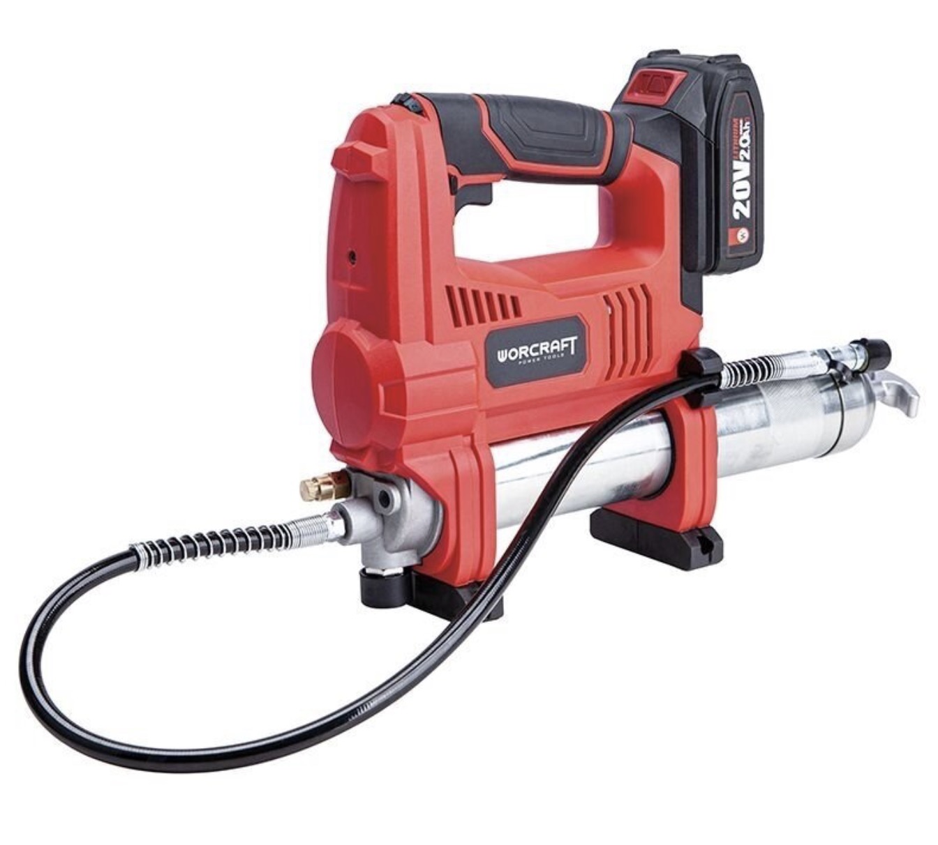 Sladdlös smörjspruta Worcraft CGG-S20Li; 20 V; 1x4,0 A batt.