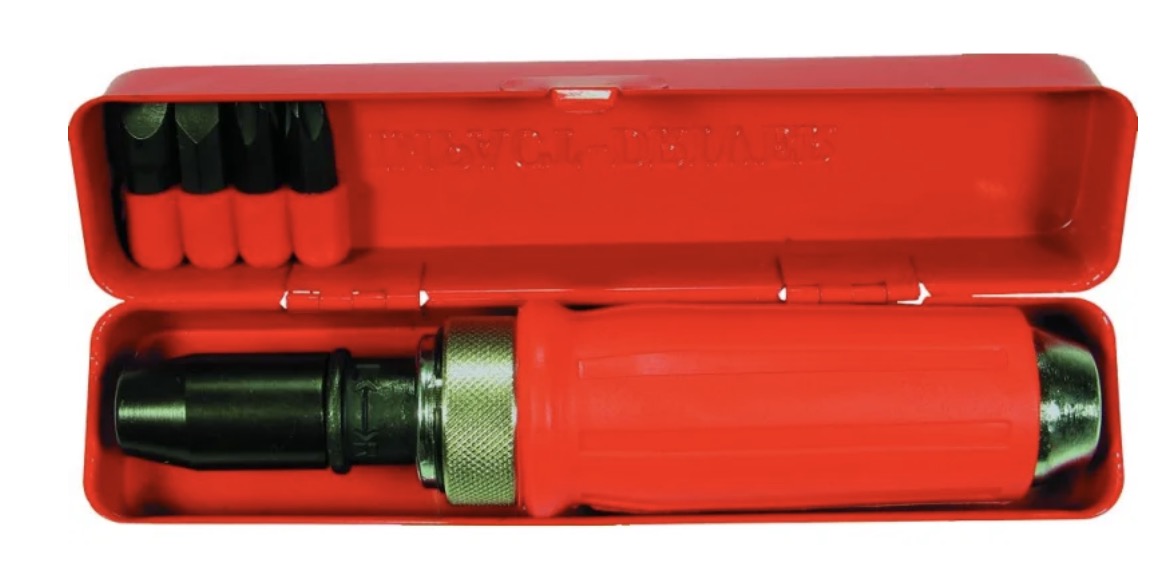 Slagskruvmejsel Condor Werkzeug C0222 + Bits spår