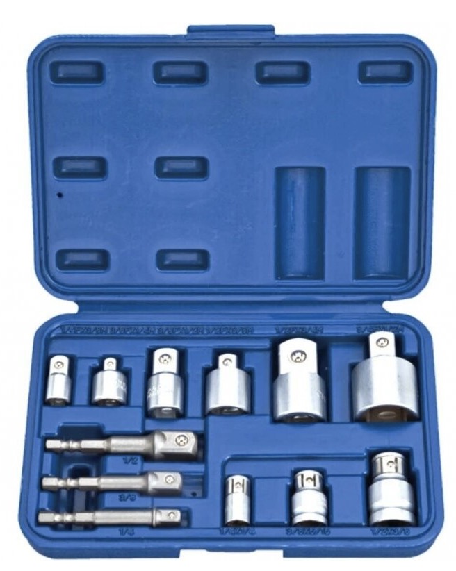 Adapter-set KingRoy KR30166012; 12 st.