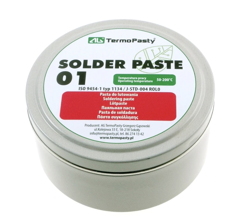 Lödpasta AG TermoPasty 01; 100 g
