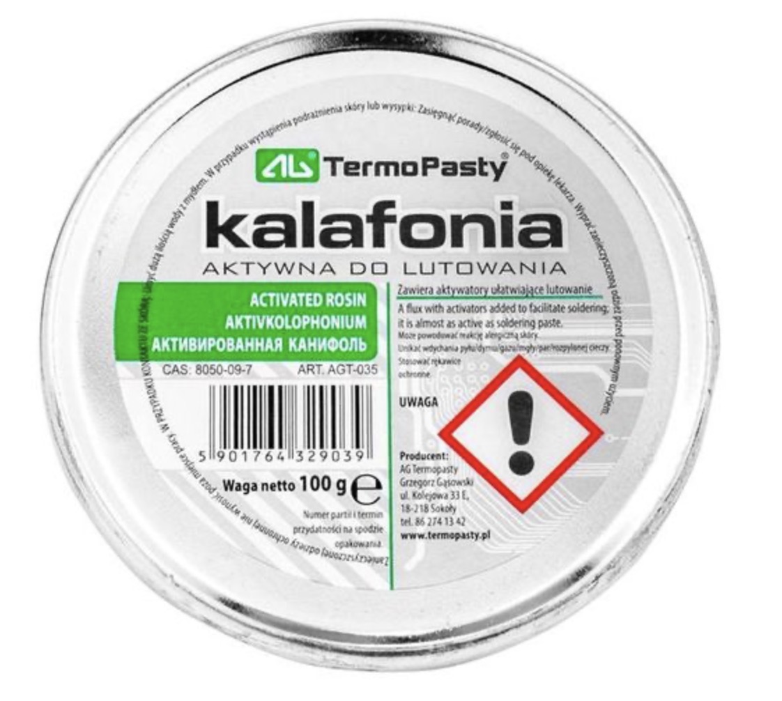 Lödpasta AG TermoPasty AGT-035; 100 g