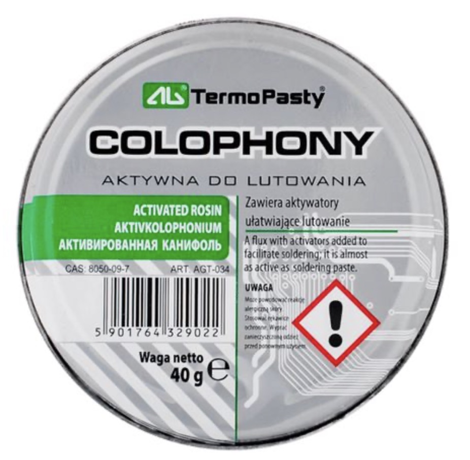 Lödpasta AG TermoPasty AGT-034; 40 g