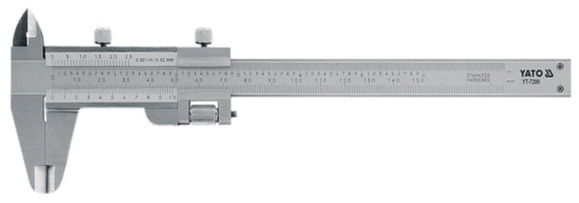 Skjutmått Yato YT-7200; 150 mm