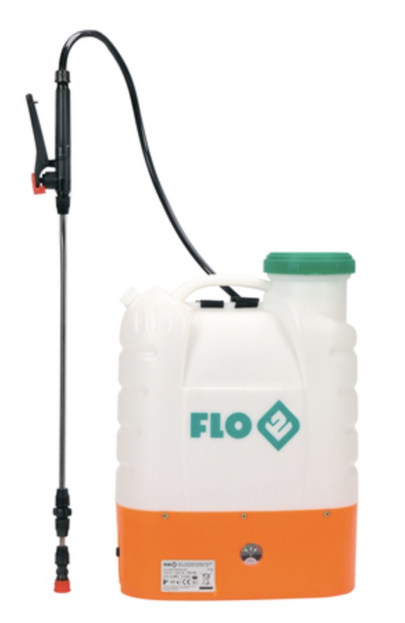 Batteridriven spruta Flo 89610; 12 V; 1x8,0 Ah batt.