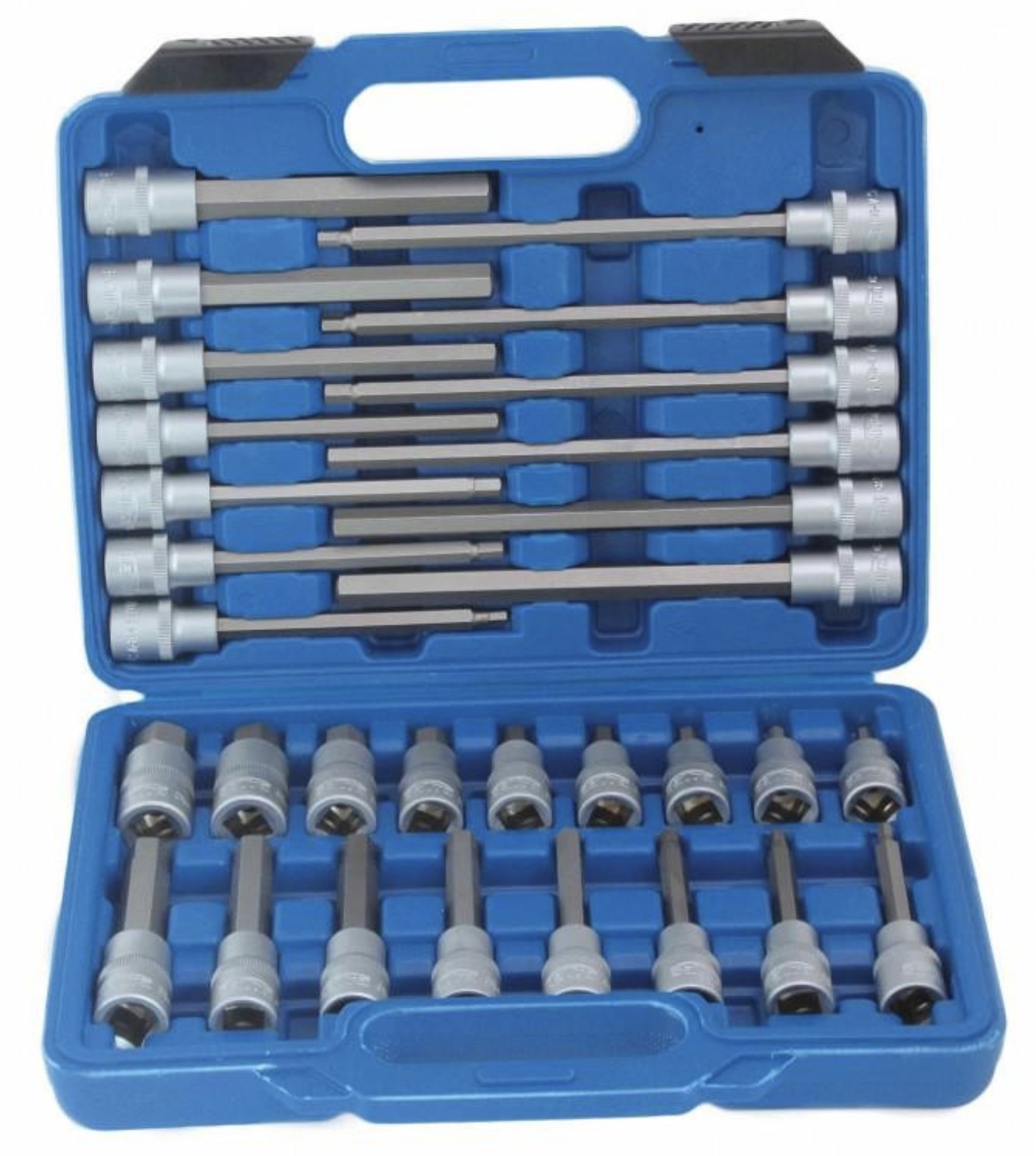 Hylsbitssats SATRA S-SH3012; 1/2''; 30 st.