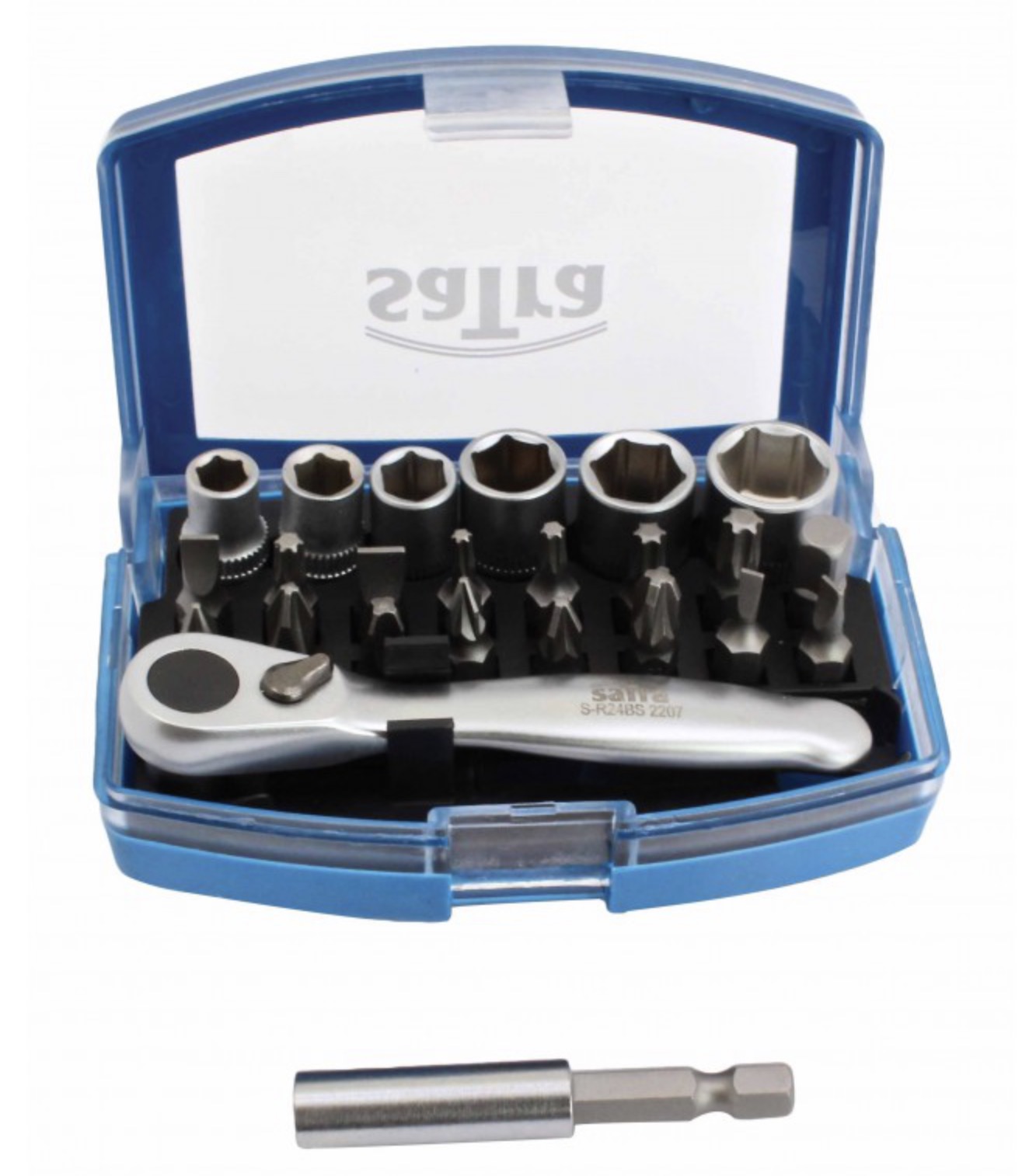 Hylsbitssats SATRA S-R24BS; 24 st.