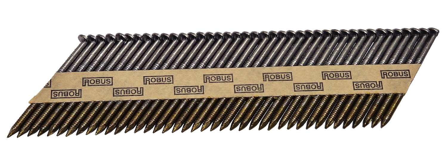 Spik Robus; 50x2,8 mm; 34°; 6000 st; i räfflad skaft