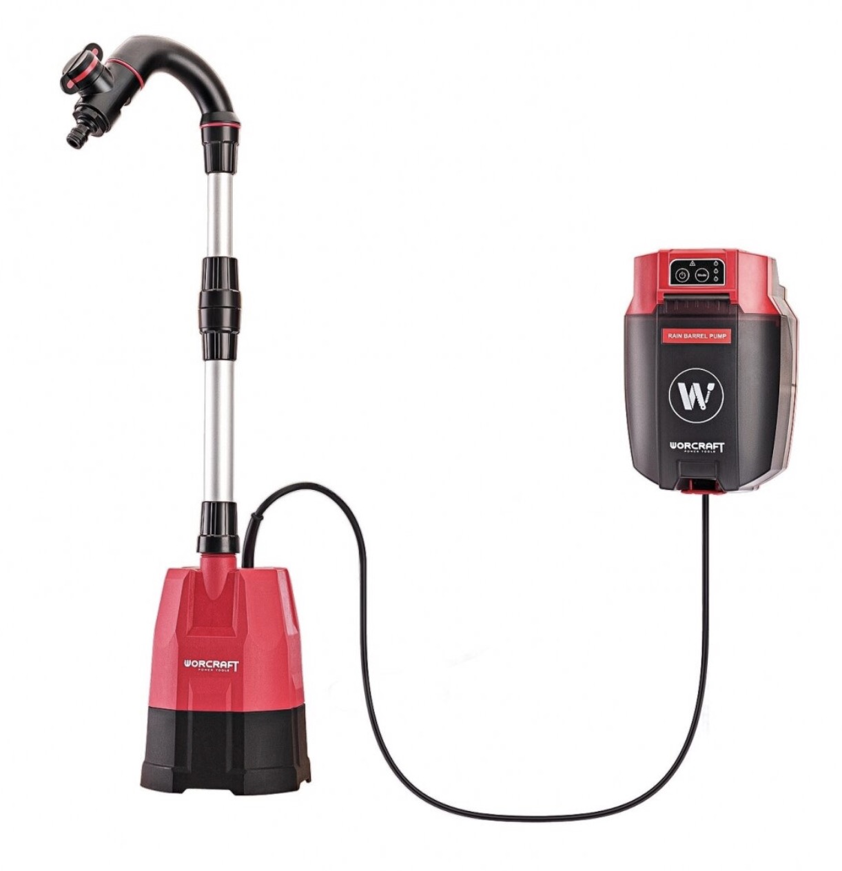 Vattenpump Worcraft CRWPS20Li; 20 V; 1x4,0 Ah batt.