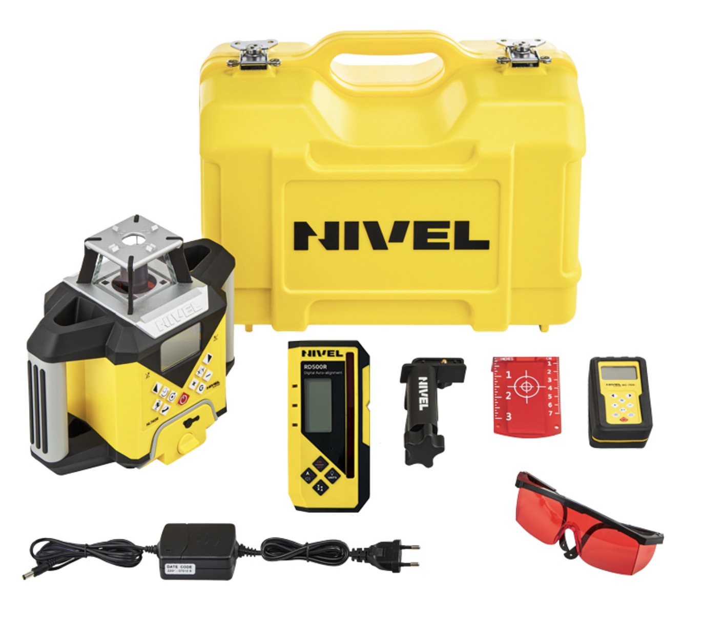 Rotationslaser Nivel System NL740R DIGITAL + tillbehör