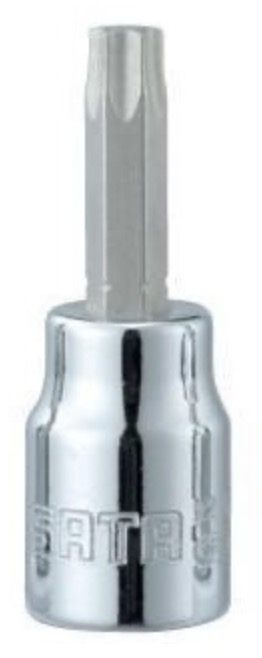 Hylsa med spindel Sata S22102; 3/8''; T15
