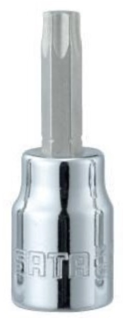 Hylsa med spindel Sata S22105; 3/8''; T27