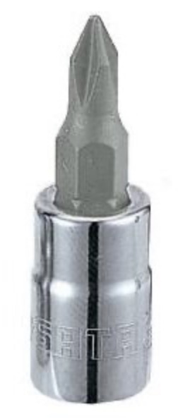 Hylsa med spindel Sata S21303; 1/4''; PH3