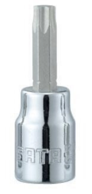 Hylsa med spindel Sata S21104; 1/4''; T20