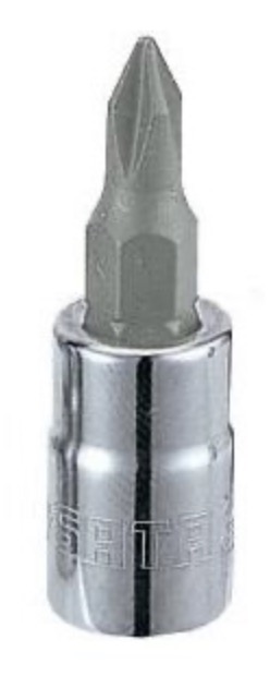 Hylsa med spindel Sata S21301; 1/4''; PH1