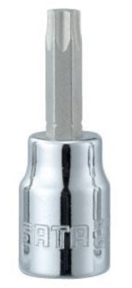 Hylsa med spindel Sata S21101; 1/4''; T8