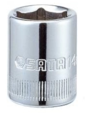Hylsnyckel Sata S11304; 1/4''; 5 mm