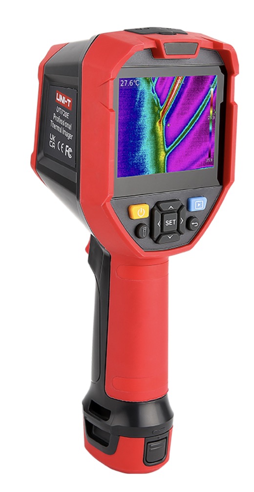 Infraröd termometer UNI-T UTi720E; 3,6 V; 1x5,2 Ah batt.