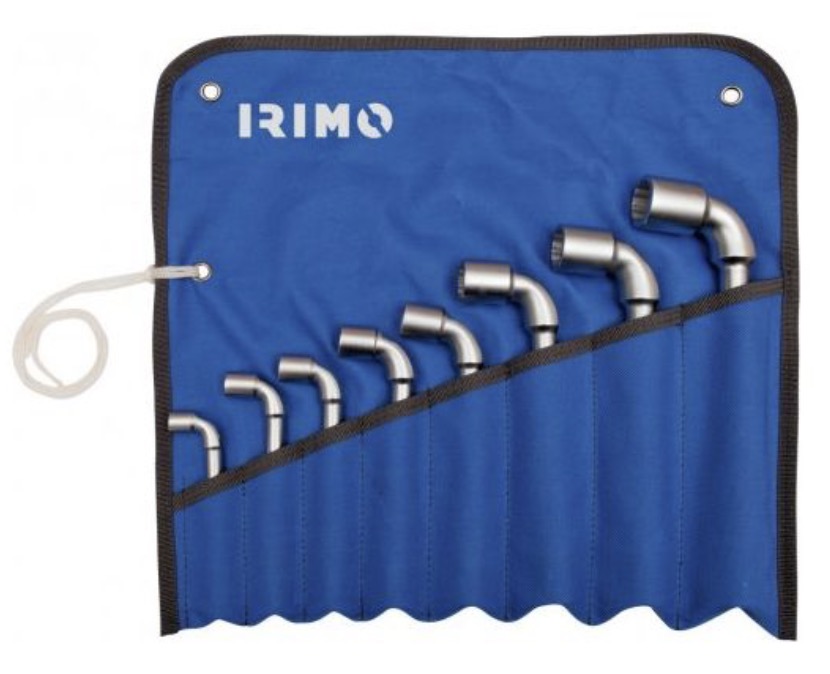 Hylsnyckelsats Irimo 51-8-W; 8-22 mm; 8 st.