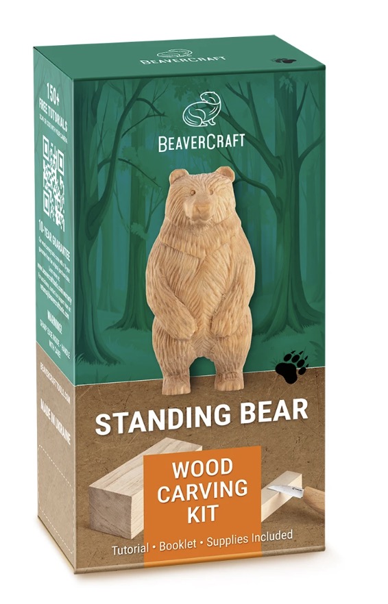 Snideriset BeaverCraft DIY12; för figursnideri för nybörjare