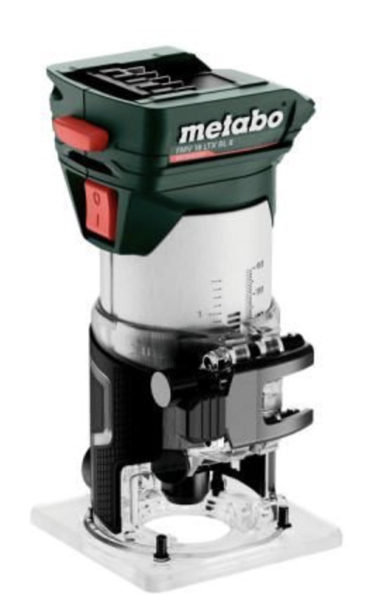 Handöverfräs Metabo FMV 18 LTX BL 8; 18 V (utan batteri och laddare)