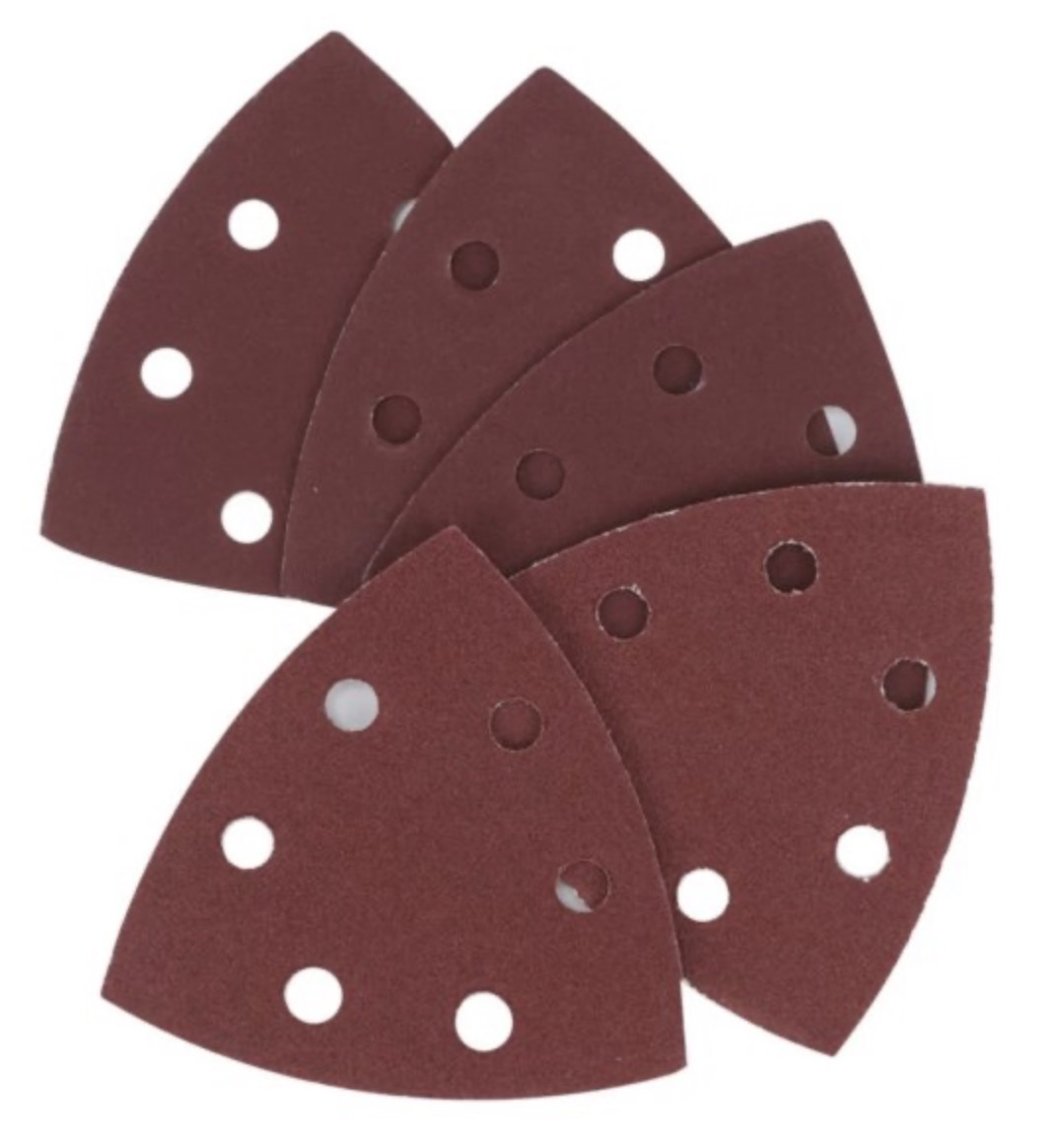 Sandpapper för multislipar Cortex 31411; 94x94 mm; P100; 5 st.