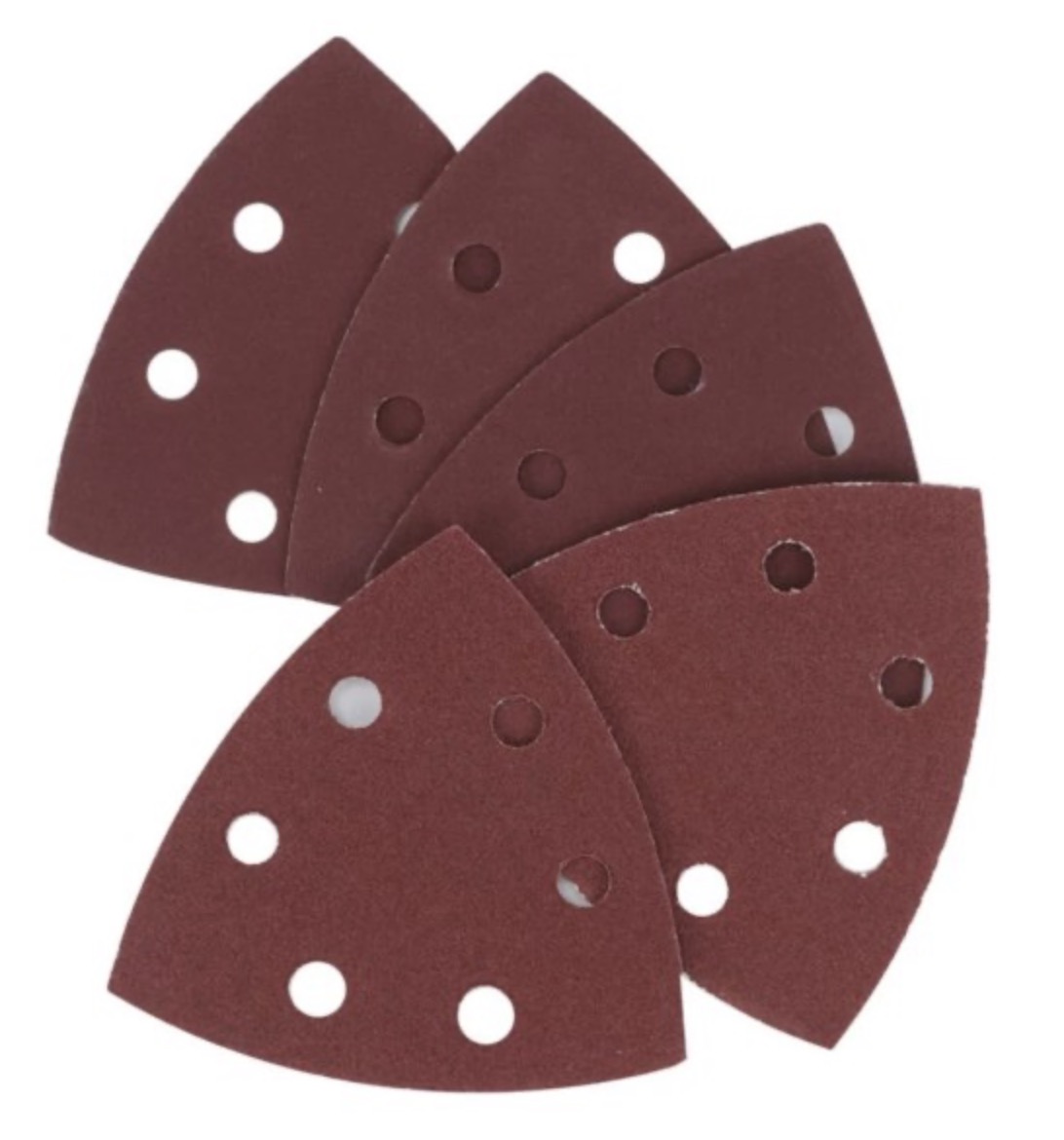 Sandpapper för multislipar Cortex 31414; 94x94 mm; P180; 5 st.