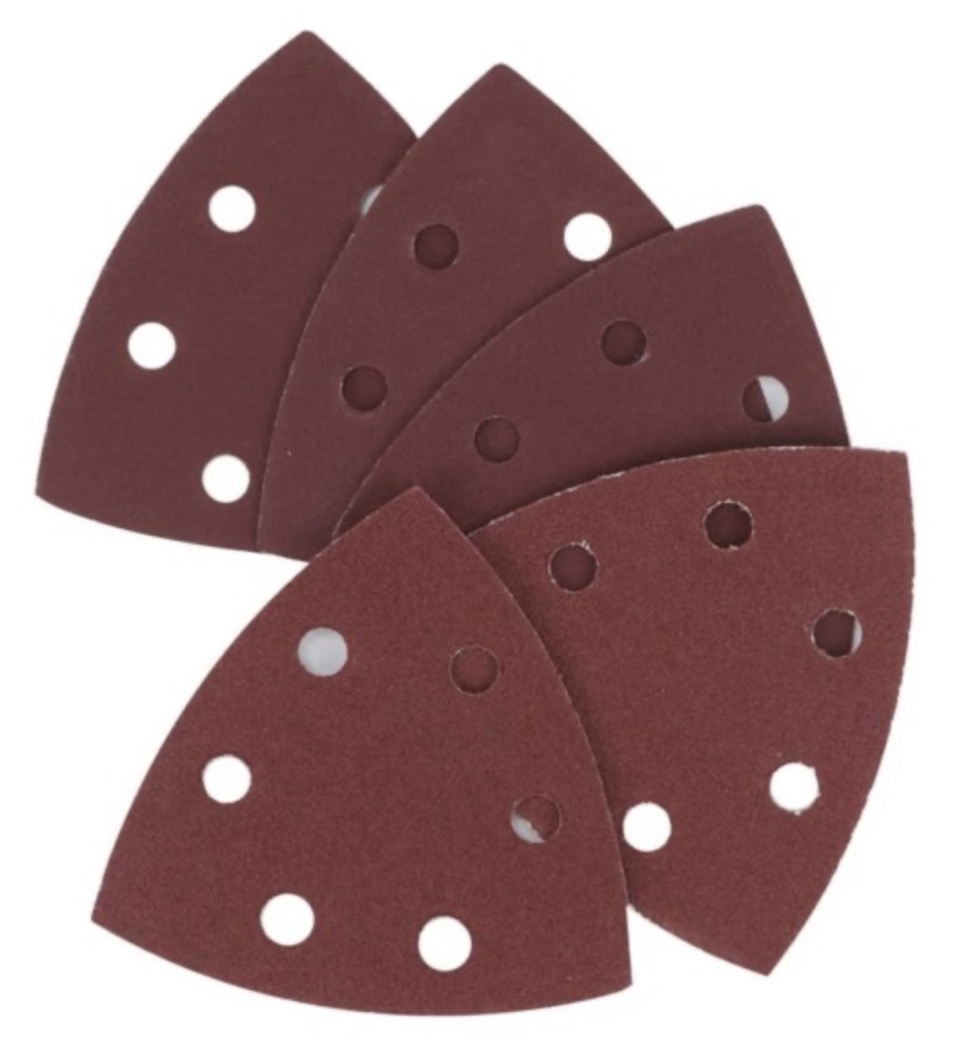 Sandpapper för multislipar Cortex 31413; 94x94 mm; P150; 5 st.