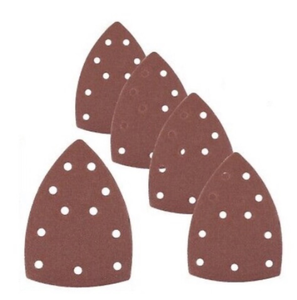 Sandpapper för multislipar Cortex 35234; 100x150 mm; P120; 5 st.