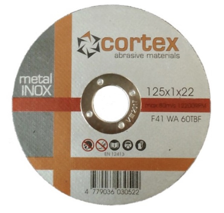 Kapskiva Cortex 18261; 125x1,0x22,2 mm
