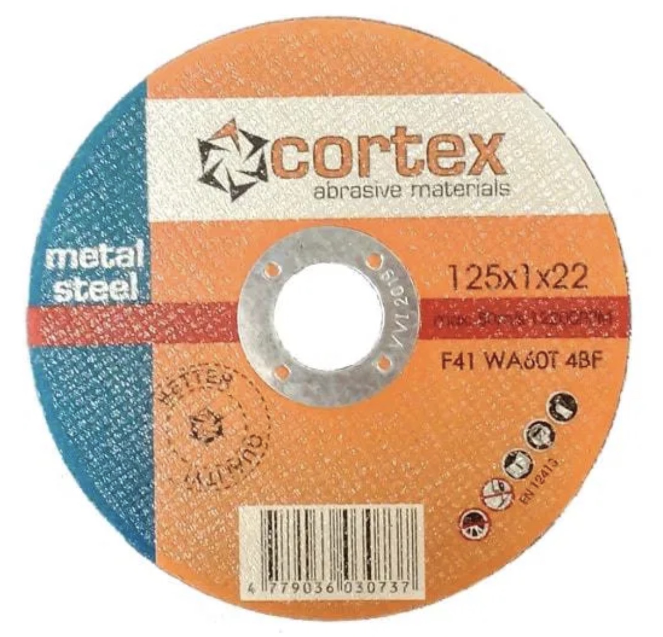 Kapskiva Cortex 14097; 125x1,0x22 mm