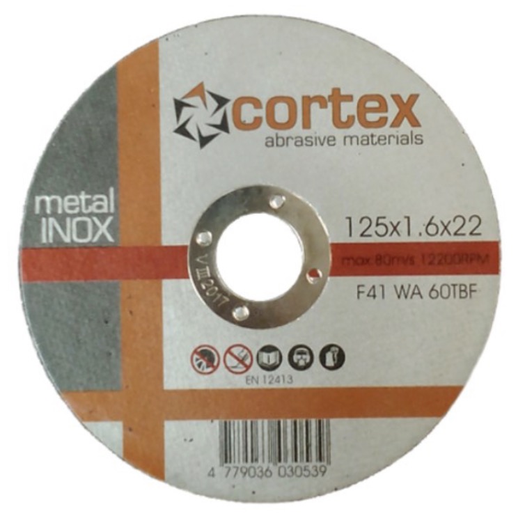 Kapskiva Cortex 18262; 125x1,6x22,2 mm