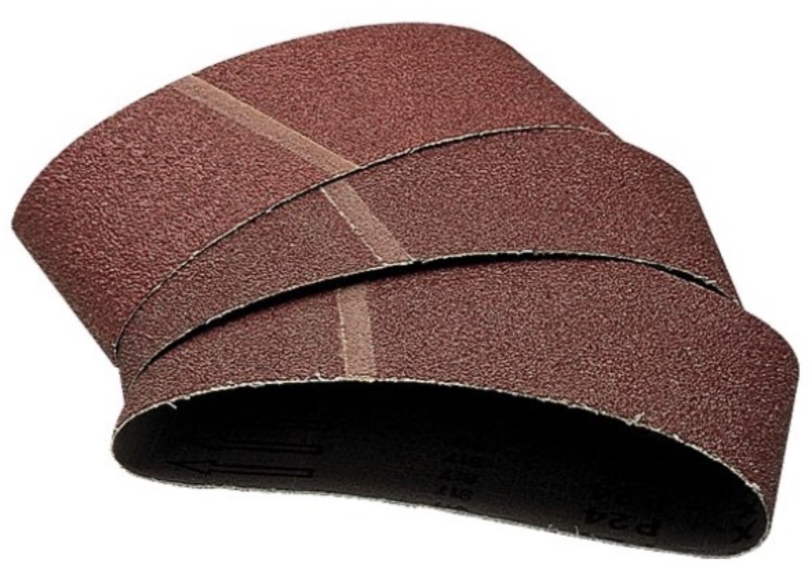 Slipband för bandslipar Cortex 3208; 75x457 mm; K60; 3 st.